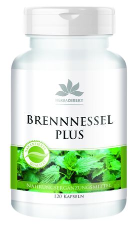 Warnke Vitalstoffe | Brennnessel Plus Weihrauch-Extrakt und Yucca