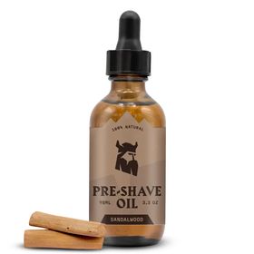 Striking Viking Pre-Shave Öl für Männer - Sandelholz