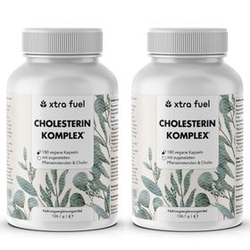 XTRA FUEL Cholesterin Komplex - Nährstoffkomplex mit Pflanzensterolen & Rotschimmelreis