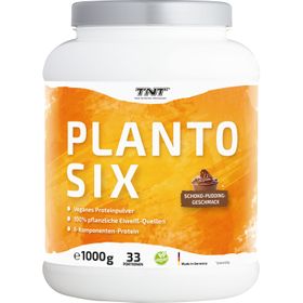 TNT Planto Six, veganes Mehrkomponenten Protein, super cremig und lecker im Schoko-Pudding Geschmack