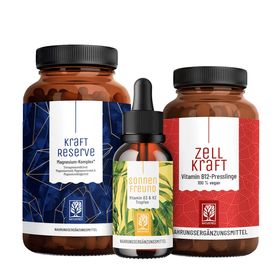 Sonnenkraft Paket: KRAFTRESERVE, SONNENFREUND & ZELLKRAFT - NATURTREU®
