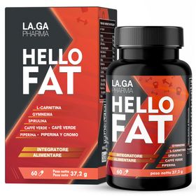 LA.GA Hello Fat© – Leistungsstarker Fettverbrenner & Stoffwechsel-Booster zur Gewichtskontrolle