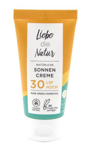natürliche Sonnencreme LSF Hoch