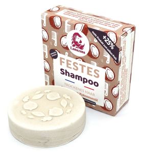 Lamazuna Festes Shampoo Trockenes Haar Kokosnussöl