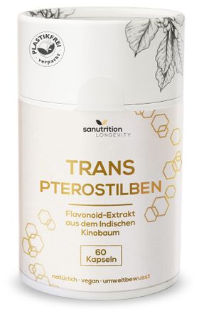 Sanutrition® - Trans-Pterostilben 100