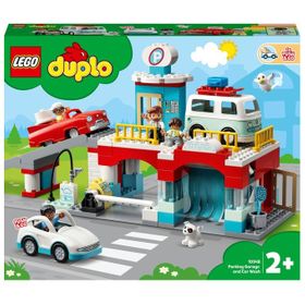 LEGO DUPLO Parkhaus mit Autowaschanlage