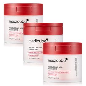 Medicube BHA, AHA SUCCINIC ACID Reinigungspads Gesichtspeeling mit Niacinamide Panthenol