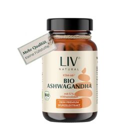 LIV Bio Ashwagandha Kapseln KSM-66®