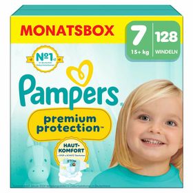 Pampers Premium Protection Gr.7 Monatsbox 15+kg