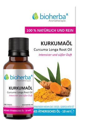 Bioherba Ätherisches reines Kurkumaöl