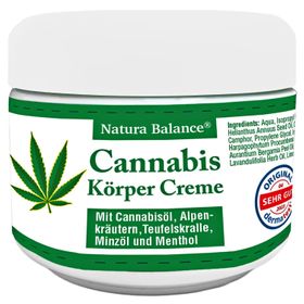 Natura Balance Cannabis Körper Creme