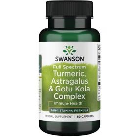 SWANSON Kurkuma-Astragalus-Gotu-Kola-Komplex