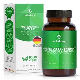 Vitabay Mariendistel Komplex Mit Artischocke & Löwenzahn