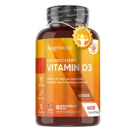 WeightWorld Vitamin D3 4000 IE