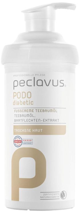 Peclavus Podo Diabetic Fusscreme Teebaumöl Trockene Haut