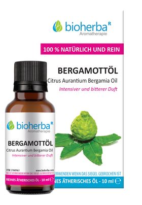 Bioherba Bergamottöl Reines ätherisches Öl