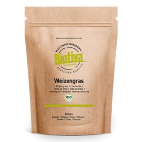 Biotiva Weizengras Pulver Bio