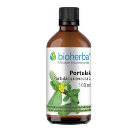 Bioherba Portulak  Portulaca oleracea L.  Tropfen  Tinktur Extrakt