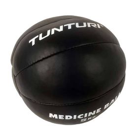 Tunturi Medizinball Kunstleder schwarz 5 kg