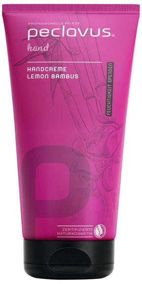 Peclavus Hand Handcreme Lemon Bambus Feuchtigkeit Spenden