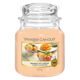 Yankee Candle Duftkerze Mango Ice Cream Medium Jar