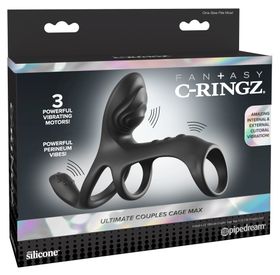 Fantasy C-Ringz - Geriffelte Penismanchette mit Penisring
