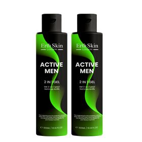 ErthSkin London Active Men 2-in-1 Duschgel-Duo