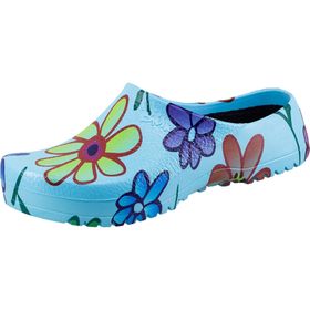 Birkenstock Super Birki blue Flower Gr. 41