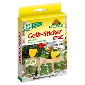 Neudorff Gelb-Sticker