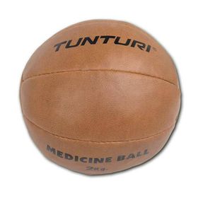 Tunturi Medizinball Kunstleder 1 kg - 5 kg, 2 kg