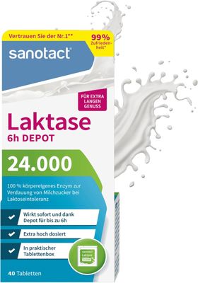 sanotact Laktase 24.000 6h DEPOT