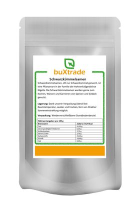 buXtrade Schwarzkümmelsamen