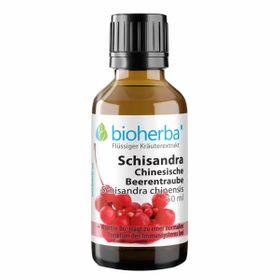 Bioherba Schisandra Chinesische Beerentraube Tropfen Tinktur Extrakt ohne Alkohol