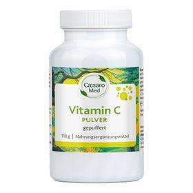 Caesaro Med Vitami- C gepuffert Pulver Calciumascorbat