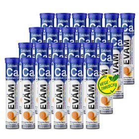 EVÄM Calcium + Magnesium + D3 Brausetabletten - 24 Set