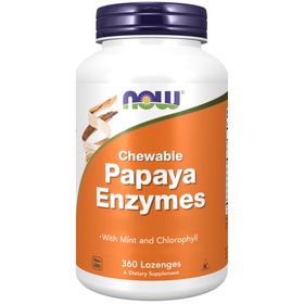 Now Foods, Chewable Papaya Enzyme