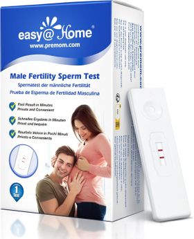 Fruchtbarkeitstest Sperma Test für Männer Easy@Home Spermientest  Zeugungsfähigkeit Schnelltest