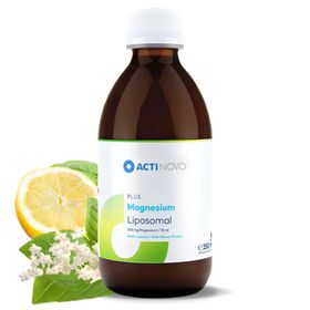 ActiNovo Magnesium Liposomal mit Zitrone-, Basilikum-, Holundergeschmack