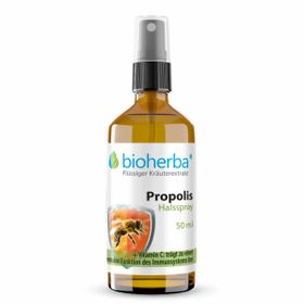 Bioherba Halsspray mit Propolis Extrakt