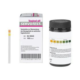 Servotest Vaginal-pH-Indikatorstreifen