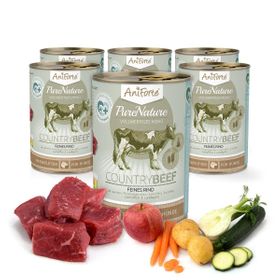 Aniforte Nassfutter CountryBeef Rind mit Karotte