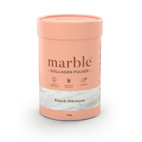 marble® Collagen Pulver Peach Hibiscus