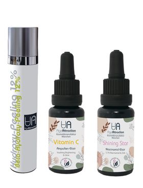 AGE ATTRACTION Hautauffrischung & Pigmente - Niacinamid Serum + Vitamin C + BH Peeling 12%
