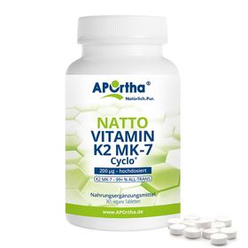 APOrtha® Natto Vitamin K2 MK-7 Cyclo® Tabletten - 200 µg