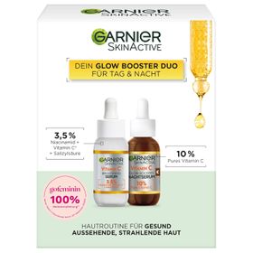 Garnier Vitamin C Glow Booster Serum Duo Tag & Nacht