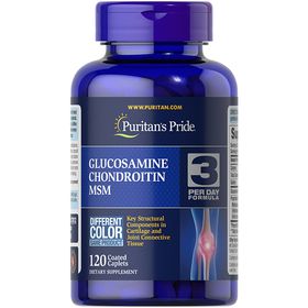 Puritan's Pride Glucosamin-Chondroitin-MSM (3 pro Tag Formel)