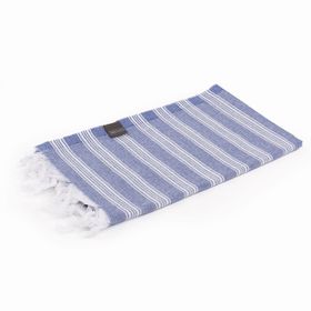 Pestemal Hamam Saunatuch SARAY 100% BW, blau