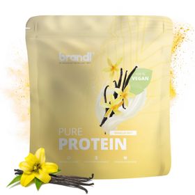 brandl® Pure Protein 2.0 Veganes Proteinpulver | Eiweißpulver Vegan mit natürlichem Aroma