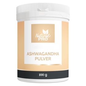 Natural Pro | Reines Ashwagandha Pulver | 5.000 mg Tagesdosis | HOCHDOSIERT