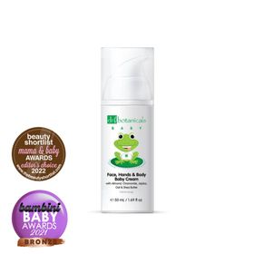 Dr Botanicals Baby Gesicht, Hände & Körper Babycreme 50ml
